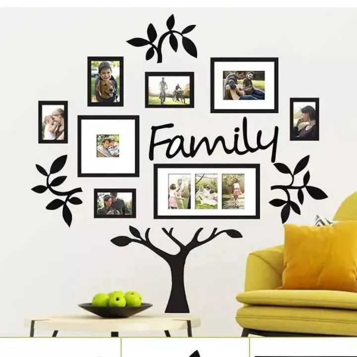 Family Frames Tree 3D Wooden Wall